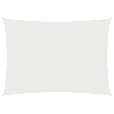 Toldo de 160 g/m Blanco 3x4 m HDPE-Hogar y Jardín Jardín Jardín Al Aire Libre Sala Paraguas y Paraguas al Aire Libre
