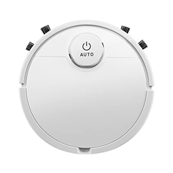 Aspirador Robot de Piso Inteligente Tocar Aspirador Delgado Recargable Aspirador Barredor Succión de Barrido de Piso (Color : Blanco) (Blanco) precio