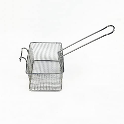 Colador Cesta de acero inoxidable Escurridor de patatas fritas Pasta Frutas Frutas y Verduras (M) () en oferta