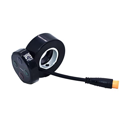 KNOKR Interruptor de manillar de scooter eléctrico de la interfaz de 3 clavijas for controlar las luces de la dirección izquierda y derecha, luces de 