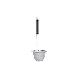 Cesta coladora de patatas fritas de acero inoxidable herramienta de cocina de malla fina de patatas fritas cesta de blanqueo (S) () características