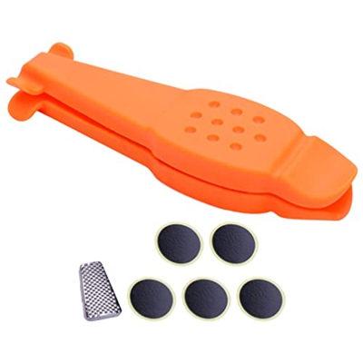 BESPORTBLE Juego de Palancas para Neumáticos de Bicicleta: Herramienta para Cambiar Neumáticos Reparación de Neumáticos de Bicicleta con Parches de Ne