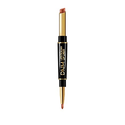 Labios + Perfilador de Labios Durable Pen Lipstick en el Matte 2 Velvet 1 Lipstick con Lip Durable Head Waterproof Lipstick Lápiz Long Nude Regalo par