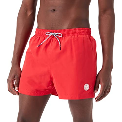 Pepe Jeans Remo D Bañador de una Pieza, 255 Rojo, M para Hombre