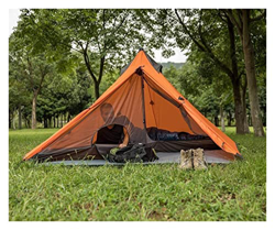 Carpa Camping Cabina de Ducha Camping Tienda De Postes De Trekking, Tienda De Campaña Ultraligera For 1 Persona Y 3 Estaciones, Tienda Piramidal Liger precio