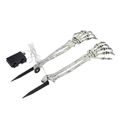 Luz de Brazo de Esqueleto, LáMpara PortáTil de Halloween con 8 Modos para Jardinería en el Patio Trasero precio