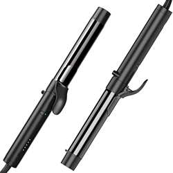 Rizador de Pelo automática TYMO ROTA, Planchas rizadoras giratorio iónico de 1 1/4 pulgadas para cabello largo con barril de nano titanio grande 5 tem precio