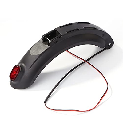 KNOKR Scooter eléctrico Fender Skateboard Fender Taildight Scooter eléctrico Fender Scooter Accesorios Piezas y Accesorios para Scooters
