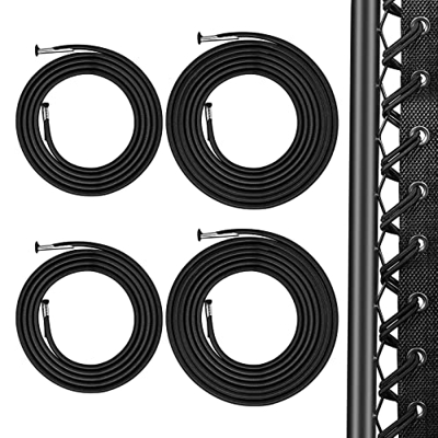 Pinsheng 4 Piezas Cordón Reclinable, Cables Elásticos de Repuesto Sillas Elásticas Cuerdas De Repuesto Universales para Zero Gravity Silla Reclinable,