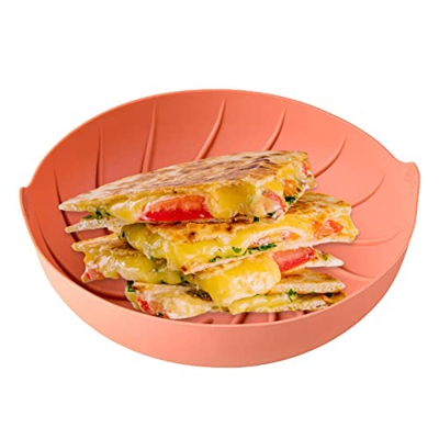 guner Cesta de Silicona para freidora de Aire | Cuencos de Silicona Reutilizables para freidora de Aire,Revestimientos de Silicona para tazones de fre