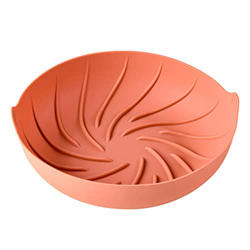 woyufen Olla de Silicona para freidora de Aire con Forma de Cuenco - Revestimientos de Silicona Reutilizables Insertos Cuencos para freidora de Aire | características