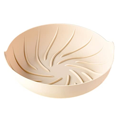 Cuenco de silicona para freidora de aire, Revestimientos de silicona reutilizables Insertos Cuencos para freidora de aire, Revestimientos de silicona 