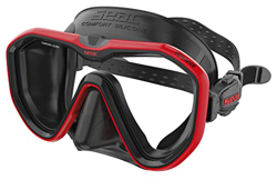 Seac Máscara de Buceo Appeal Fabricada en Italia con Hebilla 3D Directamente en la Cara en oferta