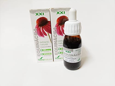Soria Natural - Pack de 2. Extracto Equinacea S.XXI- Complemento alimenticio – Potencia las defensas naturales - 50 ml
