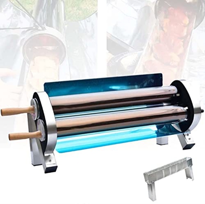 JIADUOFU Parrilla Barbacoa Portátil, Cocina Barbacoa Solar, Parrilla De Tubo De Vacío para Horno Doméstico Al Aire Libre para Barbacoa Comercial Sin H