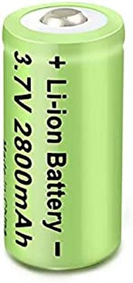 3.7v 2800mah 16340 Cr123a Li Ion Oplaadbare Batterij, Gebruikt Voor Zaklamp Power Bank Microfoons Radio Koplamp Led Licht 1PCS,8st