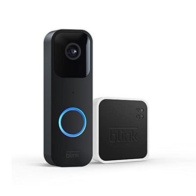 Te presentamos el Blink Video Doorbell + Sync Module 2 | Con audio bidireccional, vídeo HD, Alexa, notificaciones en la app, fácil de configurar, cabl