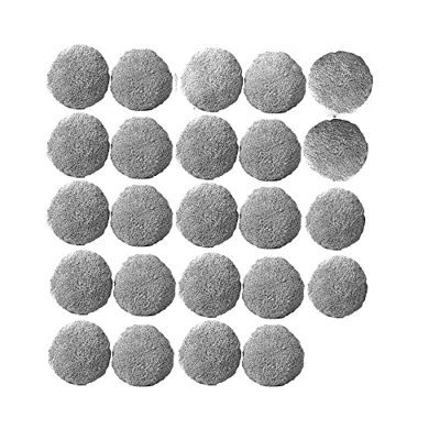 Eyeref Partes de vacío Ventana Limpie Paño Weeper Repuestos Replecement Mojado Mop Fit Para Hobot 188 Robot Aspirador (Color: 24pcs)