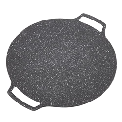 Plato de Barbacoa Coreano, Utensilios de Barbacoa para Asar, Plato de Barbacoa Coreano, Parrilla de Barbacoa, Sartén Circular Antiadherente para Estuf precio