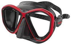 Seac Máscara de Buceo Symbol Fabricada en Italia con Lentes simétricas con Hebilla 3D Directamente en la Cara características