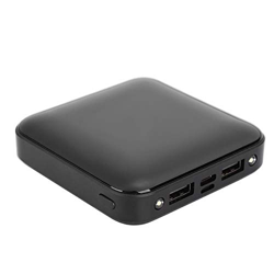 Batería externa portátil del banco del poder del cargador, portátil de la luz del LED de la pantalla digital del espejo de la superficie mini banco de en oferta