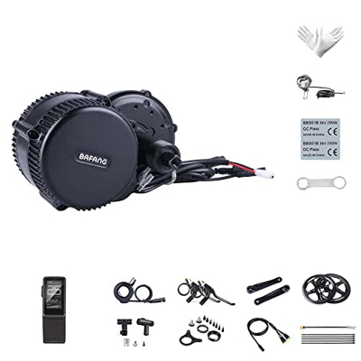 Bafang BBS01B 36V 250W Mediados de Motor Juego de conversión de Bicicletas Bicicleta Eléctrica
