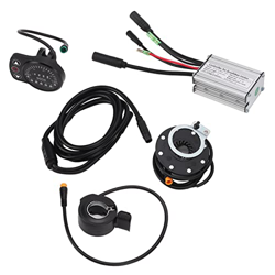 Kadimendium Kit de Modificación de Bicicleta Eléctrica, 7a Corriente Nominal Multifunción DC 36V / 48V Kit de Conversión Eléctrica Disipación de Calor en oferta