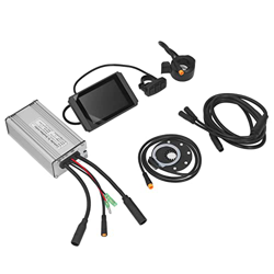 Emoshayoga Kit de Conversión de Motor, Aleación de Aluminio 36 V CC/48 V CC Caja de Controlador 125x65x40 Mm Diseño de Ranura Kit de Conversión de Bic características