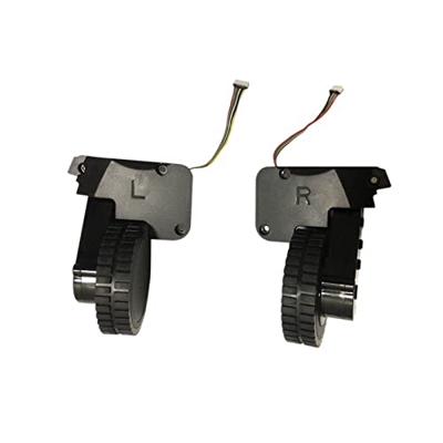 FERSHU Ruedas Compatibles con Robot Aspirador LIECTROUX C30B Y XR500, 1 Paquete Incluye 1 Rueda Izquierda + 1 Rueda Derecha