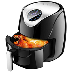 YHQKJ Freidora de Aire Inteligente Freidora eléctrica multifunción Sartén eléctrica Horno Hogar Alta Capacidad Sin Humos Control de Pantalla táctil, N en oferta