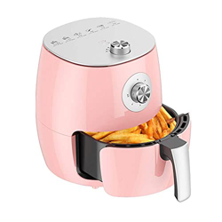 Freidora de aire, freidora eléctrica multifuncional sin aceite automática para el hogar, sincronización de ajuste de temperatura tipo perilla, revesti en oferta