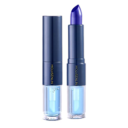 Hitburu 5 Pcs Barras de Labios mágicas Azules | Copa Resistente al Agua Que Cambia de Color Lip Stain Gloss | Hidratante de Labios de bálsamo Labial n precio