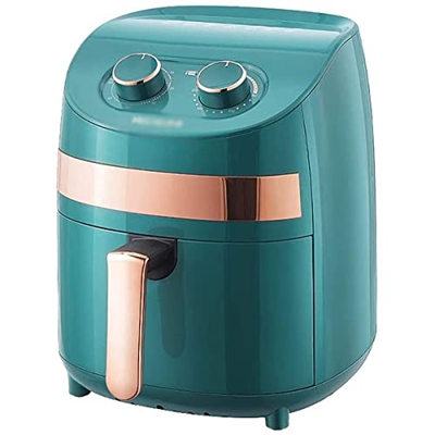 YHQKJ Freidora de Aire para Uso doméstico, freidoras de 7L, Cocina sin Aceite para el hogar, Temporizador de Calentamiento rápido de 1000W y Control d