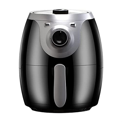 YHQKJ Freidora de Aire para Uso doméstico Temporizador de freidora de Aire de 4L y Control de Temperatura con Control de Perilla Doble Freidoras de Ai
