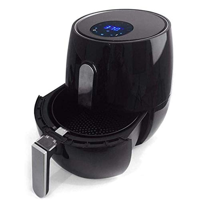 YHQKJ Air Fryer - Gran Capacidad, 1100 W, Pantalla táctil Inteligente y función de Temporizador, sartén eléctrica automática sin Aceite Needed