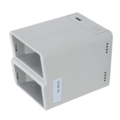 Hub de Carga Rápida de 2 Vías, Cargador de Batería USB Portátil Protección contra Cortocircuitos Apagado Inteligente Multifunción para Viajar