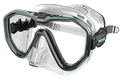 Seac Máscara de Buceo Appeal Fabricada en Italia con Hebilla 3D Directamente en la Cara