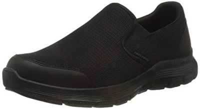 Skechers Flex Advantage 4.0 Tuscan, Slip on Hombre, Black, 47.5 EU