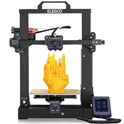 ELEGOO Neptune 3 FDM Impresora 3D con Nivelación Automática, Pantalla Táctil HD Extraíble, Extrusora de Metal de Doble Engranaje, Impresión Ultrasilen en oferta