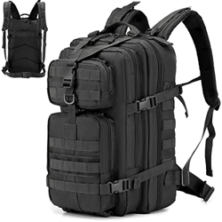 SUCIKORIO® Mochila Militar, Impermeable Mochila Tactica Molle Assault Pack Gran Capacidad 40L Mochila Montaña Hombre Mujer para Trekking, Senderismo,  precio