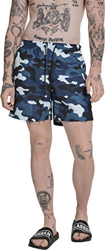 Urban Classics Camo Swimshorts, Pantalones cortos Hombre, Multicolor (Blue Camo 01697), XXXXX-Large precio
