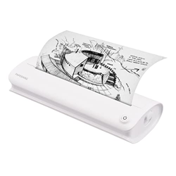 Bisofice Paperang F1S Impresora térmica portátil A4 Inalámbrica BT Soporte de Impresora móvil de Viaje Impresión sin Tinta de 4/8 Pulgadas Compatible  en oferta