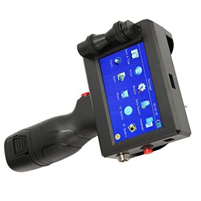 Impresora de InyeccióN de Tinta PortáTil, Pantalla TáCtil LCD de 4,3 Pulgadas, Secado RáPido, Compatible con Impresora de InyeccióN de Tinta de 18 Idi