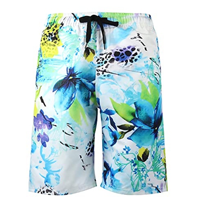 Bañador Natacion Hombre Flores Bandera Hombre Secado Rapido Traje de Baño Hombre Bañador Surf Corto Deportivo Piscina Natación Short Playa Surfero Hom