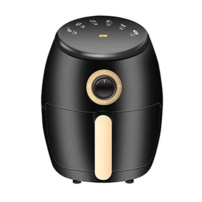 YHQKJ Freidora de Aire, Libros de Horno de freidora de Aire de cavidad Interna de Metal de 1500 W, Pantalla táctil Digital LED y Cesta Cuadrada Antiad