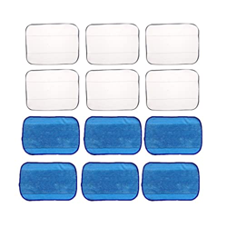 Vcsheh 12 Piezas PañOs de Mopa Trapo HúMedo y Seco de Microfibra para Irobot Braava 320 380 381 380T 390 390T Mint 4200 5200 Robot características