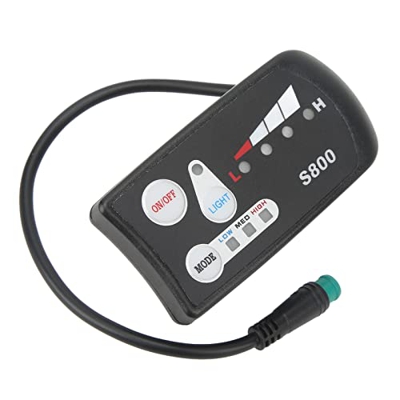 Pantalla de Bicicleta eléctrica, Pantalla LED de Bicicleta eléctrica de fácil instalación para Manillar de 22,2 mm