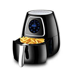 YHQKJ Freidora De Aire Multifuncional, Pantalla Táctil Inteligente Sin Aceite 7 En 1 con Función De Limpieza Automática, Temperatura Ajustable Y Tempo en oferta