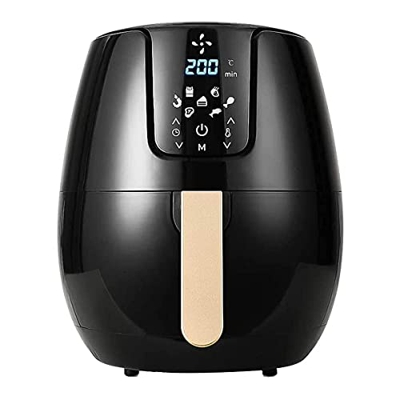 YHQKJ Freidora de Aire para Uso doméstico 5L Air con Pantalla Digital Cocina sin Aceite y Baja en Grasa 1400W Eléctrica sin Aceite 27 * 30 * 33Cm Need