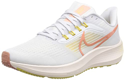 Nike Air Zoom Pegasus 39, Zapatillas de Running Mujer, Hyper Grape Black White, 40.5 EU